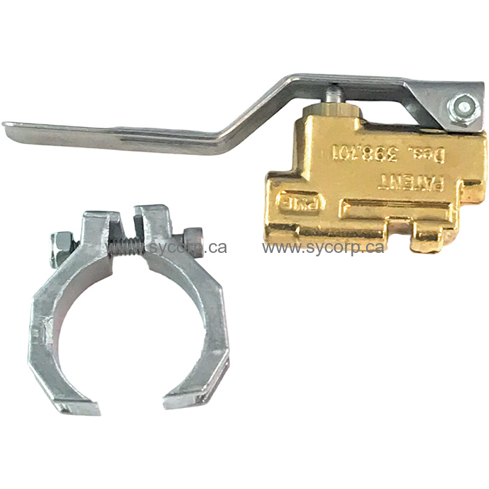 PMF V1245B Brass Valve with Lever/Hanger 500psi