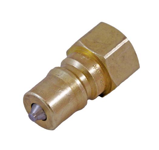 1/4F Brass Male & Female Quick Adaptor & Coupling - 5 Sets