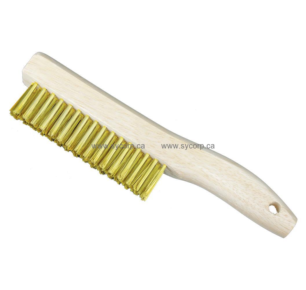 Brass Upholstery Brush, Traditional Velvet Brush, AB02 / 58033 / A58033