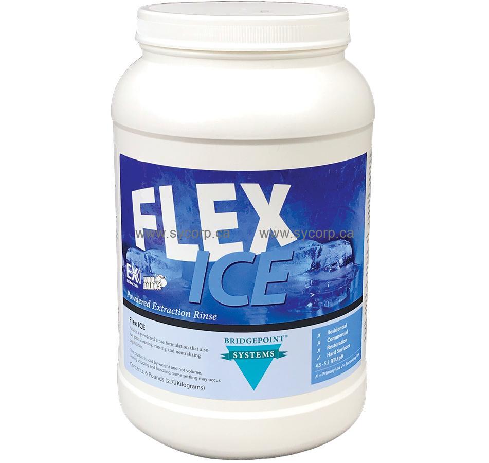 Bridgepoint Flex Ice Powdered Neutral Extraction Rinse (4/6.5 lb Jars)